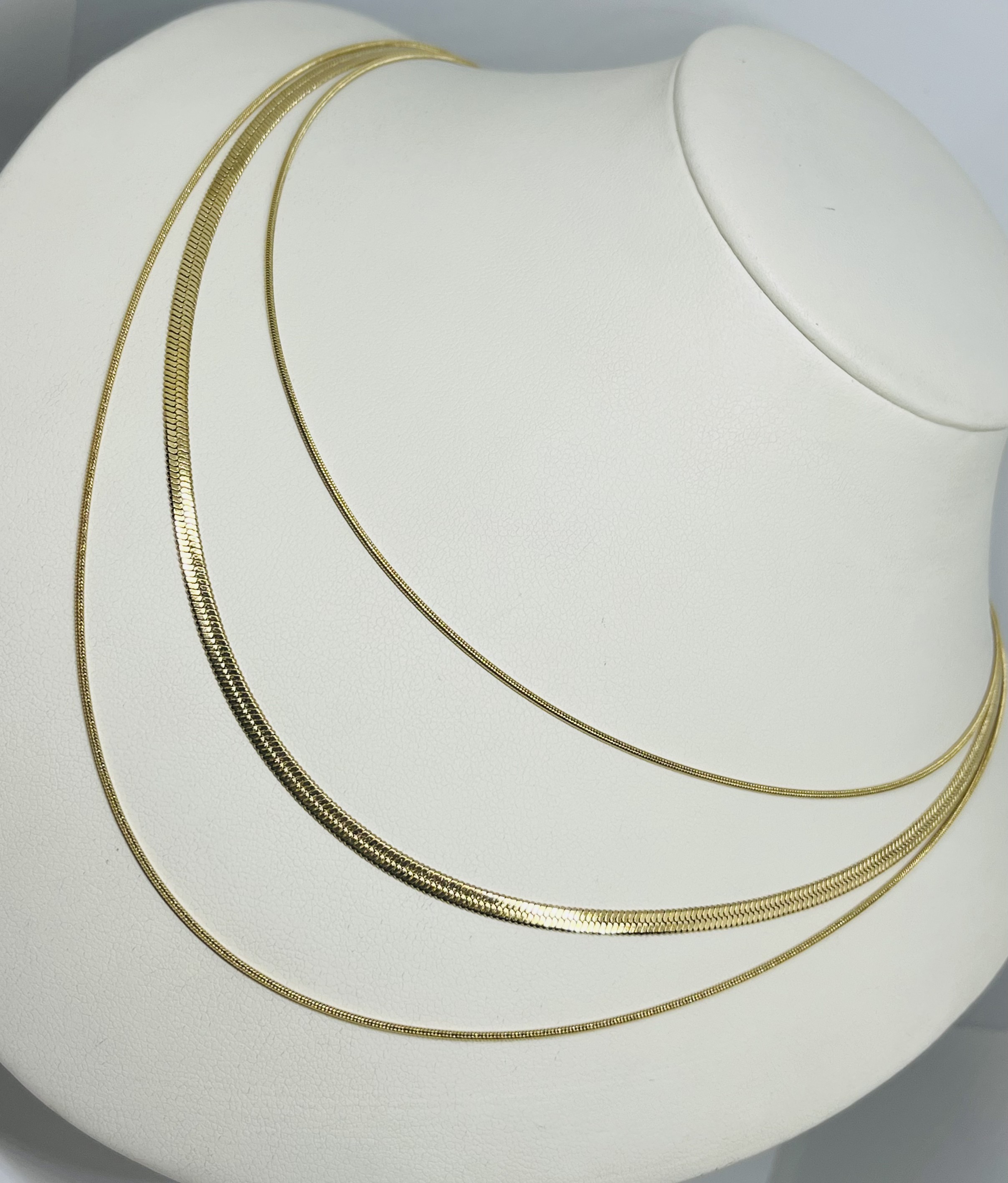 cadena planchada doble 